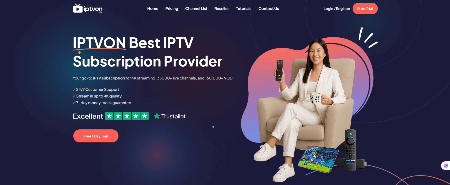 13 Best IPTV Subscription Services (2025) IPTVON.ME