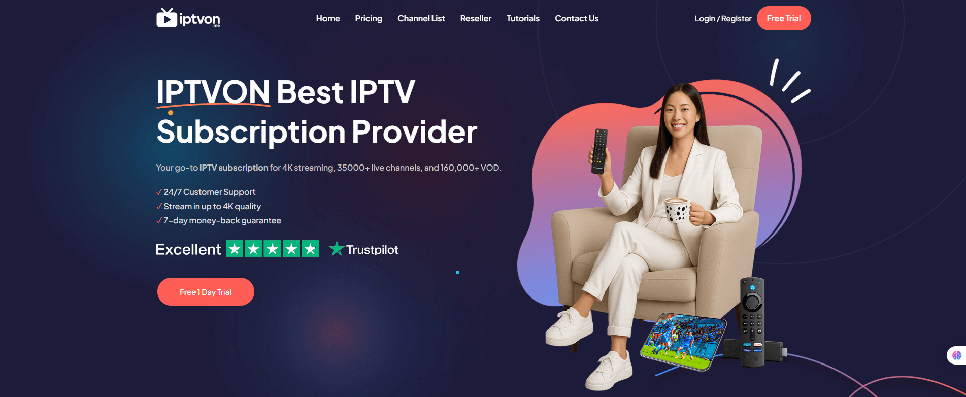 15 Best IPTV Subscription Services (2025) iptvon.me